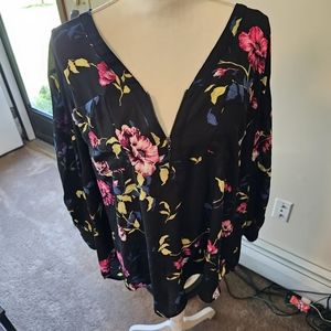 Torrid NWOT Georgette Blouse